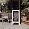 Flash Furniture Weathered Wood A-Frame Magnetic Chalkboard Set HGWA-GDI-CRE8-654315-GG - alternate 1